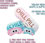 Plush Chill Pill Cushion Pillow