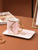 Handbag Shaped Cup and Saucer Set