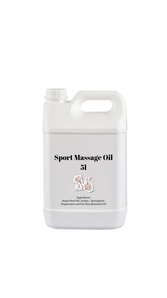 Deep Tissue and Sport Massage Oil 5 Litre