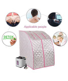 Portable Steam Sauna Tent Room - Masks n More 