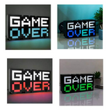 Retro 8-Bit GAME OVER Desk Light