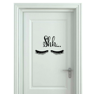 Spa Salon Decal Decor - Shh