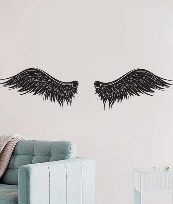 Spa Salon Decal Decor - Wing